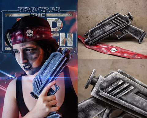 bad batch blaster 3d model tutorial