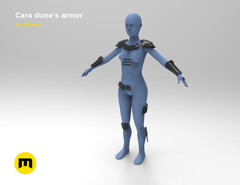 Cara Dune's armor