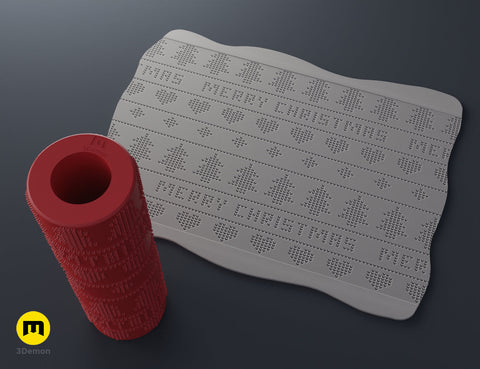 Christmas Texture Rollers
