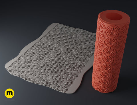 Texture Rollers - Renaissance Wide Patterns