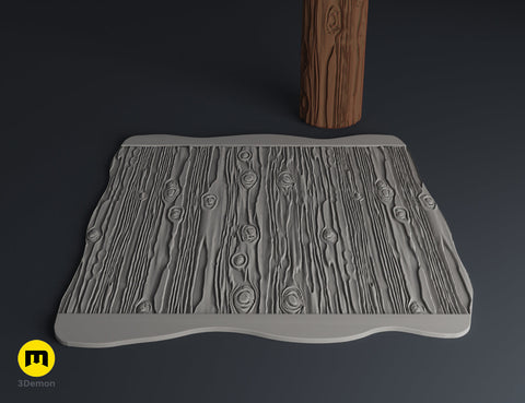 DnD Texture Rollers – Wood and tree bark