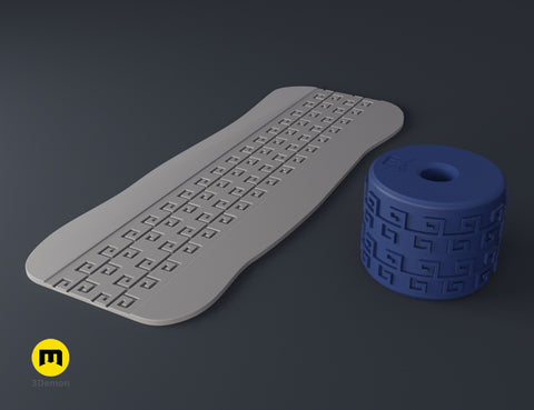 Texture Rollers – Greek Patterns
