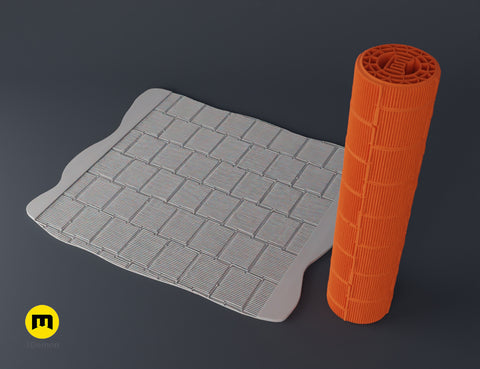DnD terrain rollers – Metal walls