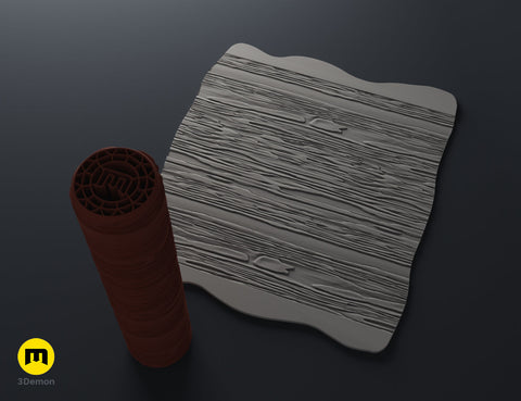 DnD Texture Rollers – Wood and tree bark