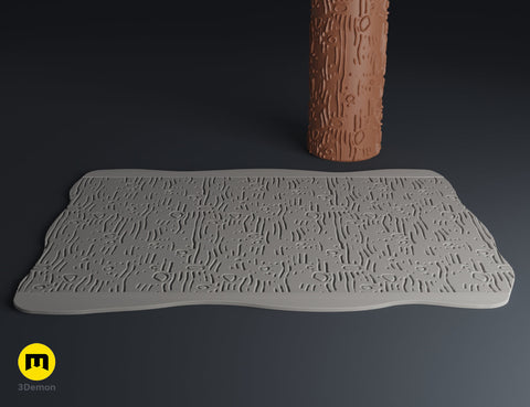 Texture Rollers - Wood and tree bark