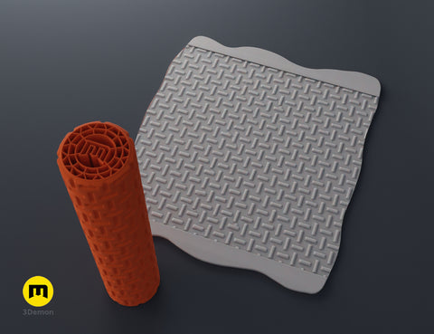 DnD terrain rollers – Metal walls