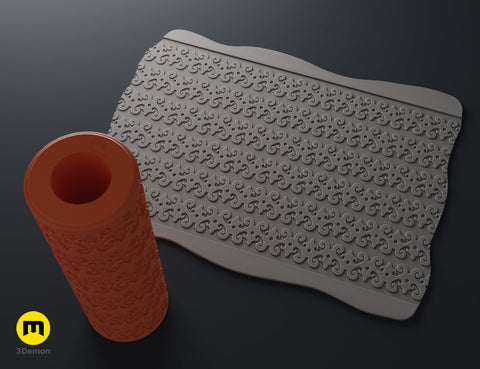Texture Rollers - Renaissance Wide Patterns