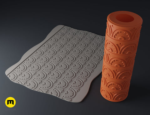 Texture Rollers - Renaissance Wide Patterns