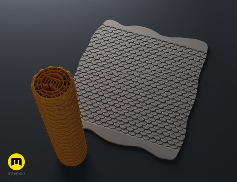 DnD Texture Rollers – Scales and armor
