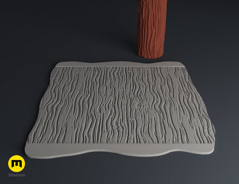 DnD Texture Rollers – Wood and tree bark