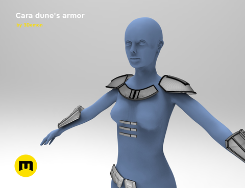 Cara Dune's armor