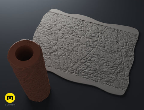 Texture Rollers - Wood and tree bark