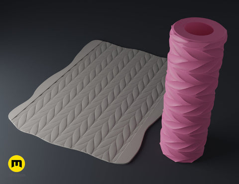 Texture Rollers - Fabrics and chainmail