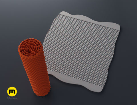 DnD terrain rollers – Metal walls