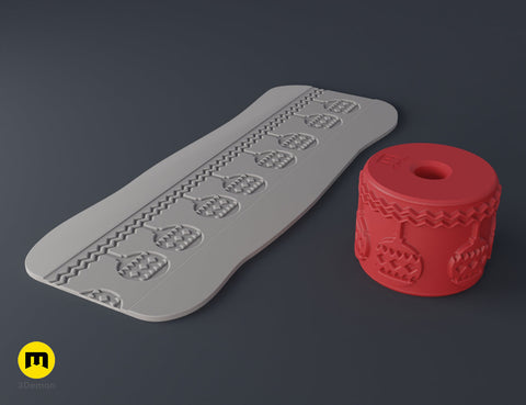 Christmas Texture Rollers