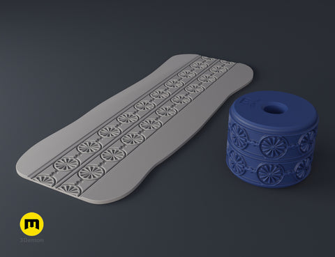 Texture Rollers – Greek Patterns