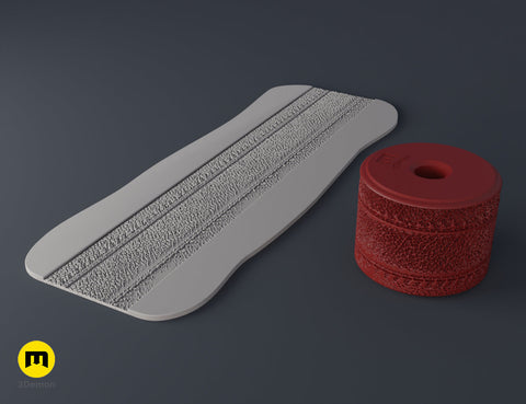 Texture Rollers Leather middle