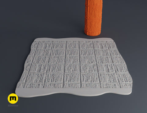 DnD terrain rollers – Metal walls