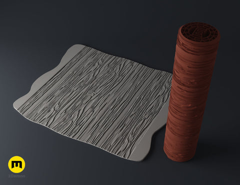 DnD Texture Rollers – Wood and tree bark