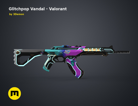 Glitchpop Vandal - Valorant