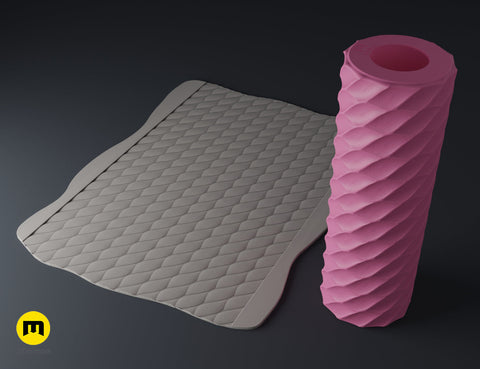 Texture Rollers - Fabrics and chainmail