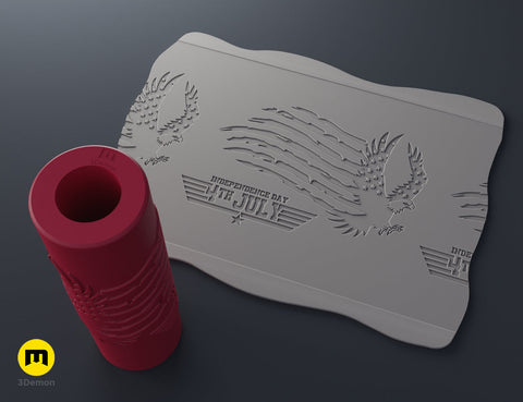 Independence Day Texture Rollers