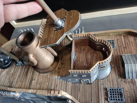 Steampunk Frigate Terrain