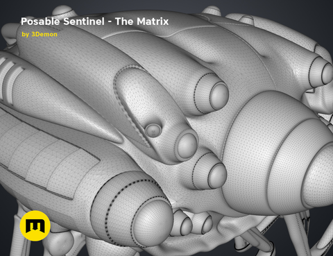 Posable Sentinel - The Matrix