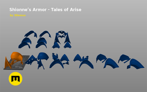 Shionne Shoulder Armor – Tales of Arise