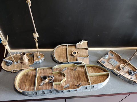 Steampunk Frigate Terrain