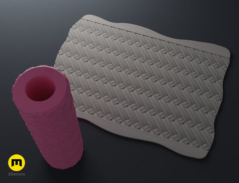 Texture Rollers - Fabrics and chainmail