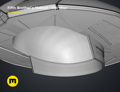 Fifth Brother’s Helmet - Obi-Wan