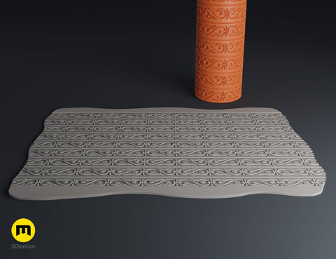 Texture Rollers - Renaissance Wide Patterns