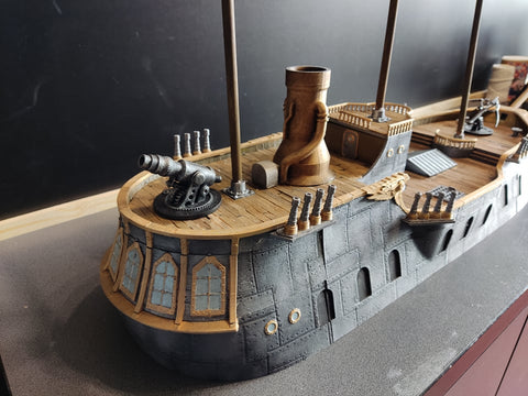 Steampunk Frigate Terrain