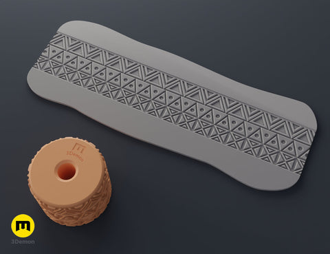Texture Rollers - Aztec middle patterns