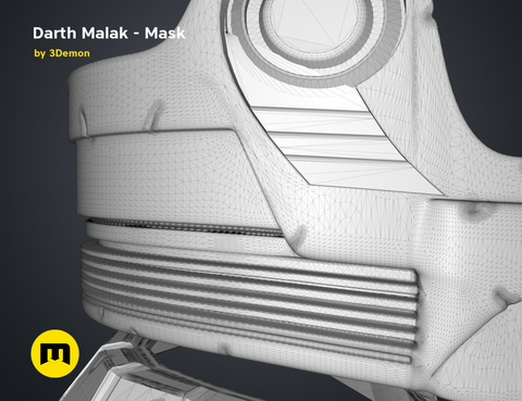 Darth Malak - Armor and Lightsaber Set