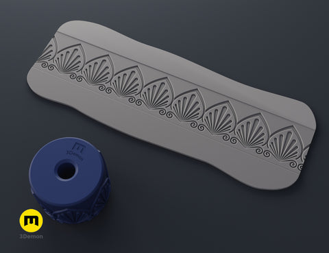 Texture Rollers – Greek Patterns