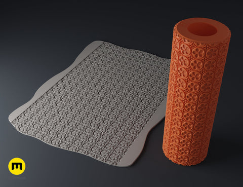 Texture Rollers - Renaissance Wide Patterns