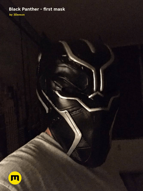 Black Panther Civil War mask