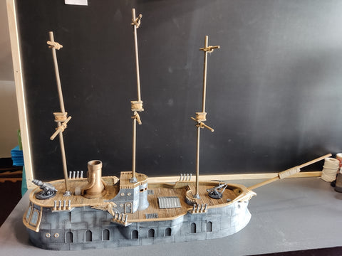 Steampunk Frigate Terrain