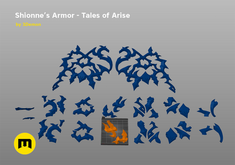 Shionne Bra Armor & Corset – Tales of Arise
