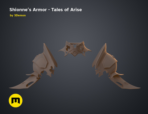 Shionne Shoulder Armor – Tales of Arise
