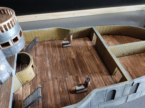 Steampunk Frigate Terrain