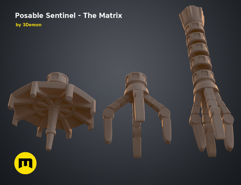 Posable Sentinel - The Matrix