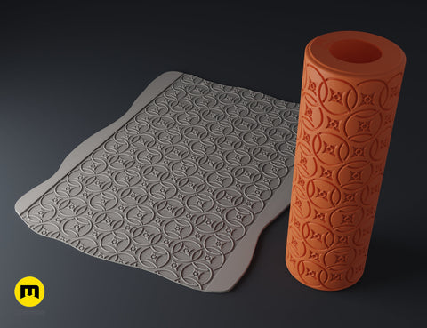 Texture Rollers - Renaissance Wide Patterns