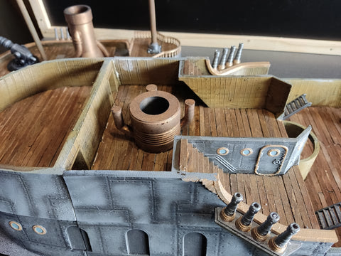 Steampunk Frigate Terrain
