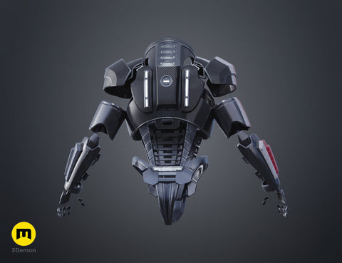 N7 Male Shepard Armor - Mass Effect