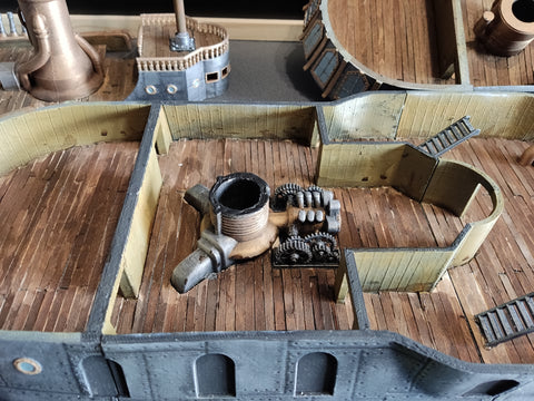 Steampunk Frigate Terrain