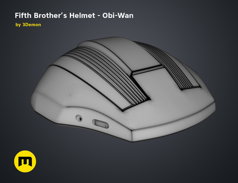 Fifth Brother’s Helmet - Obi-Wan
