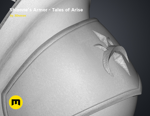 Shionne Shoulder Armor – Tales of Arise